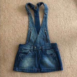 Denim overall size 27